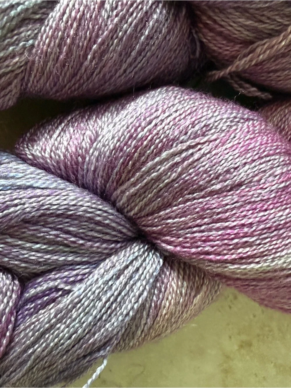 Fyberspates Luxury Yarn - Mauve Lavender Twist - Crocus